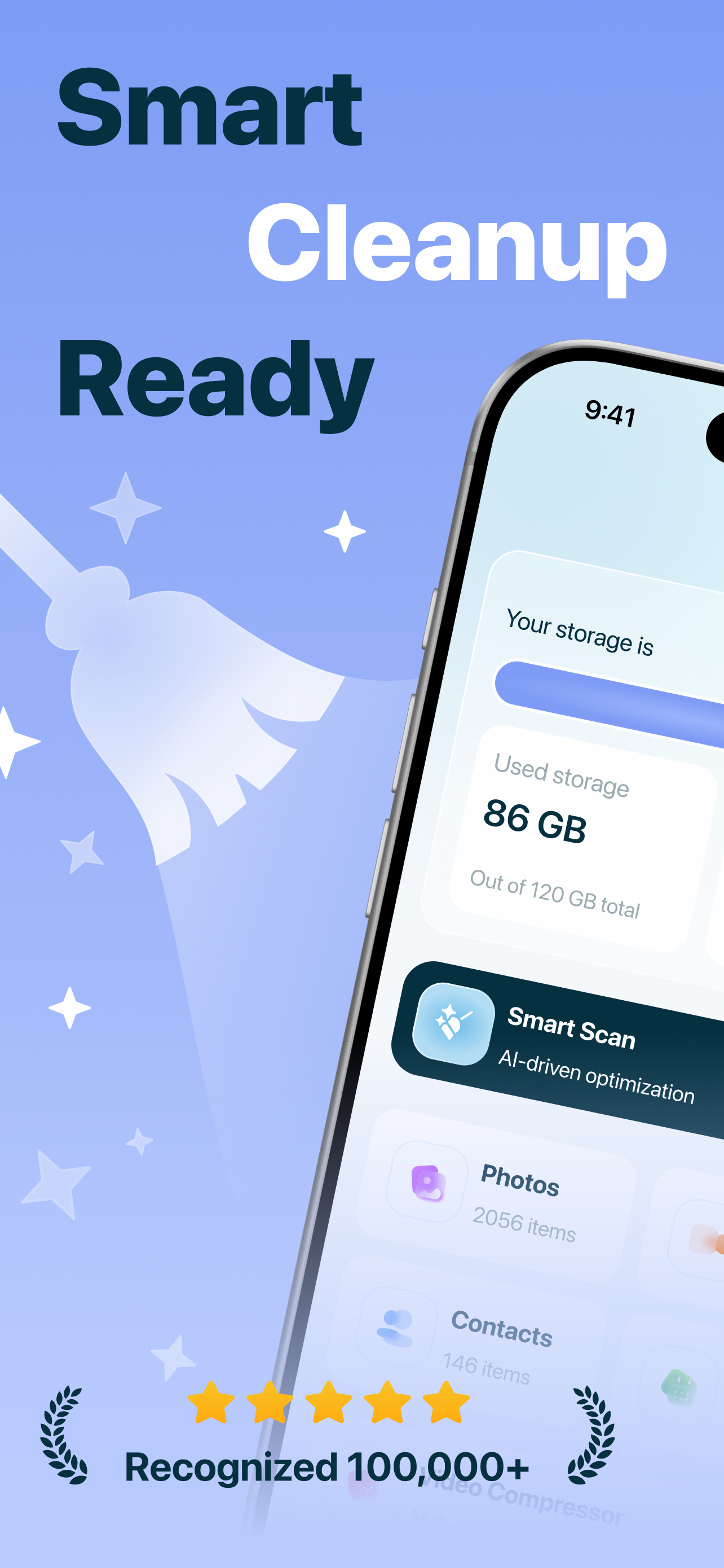 CleaX Media Cleaner App Screenshot